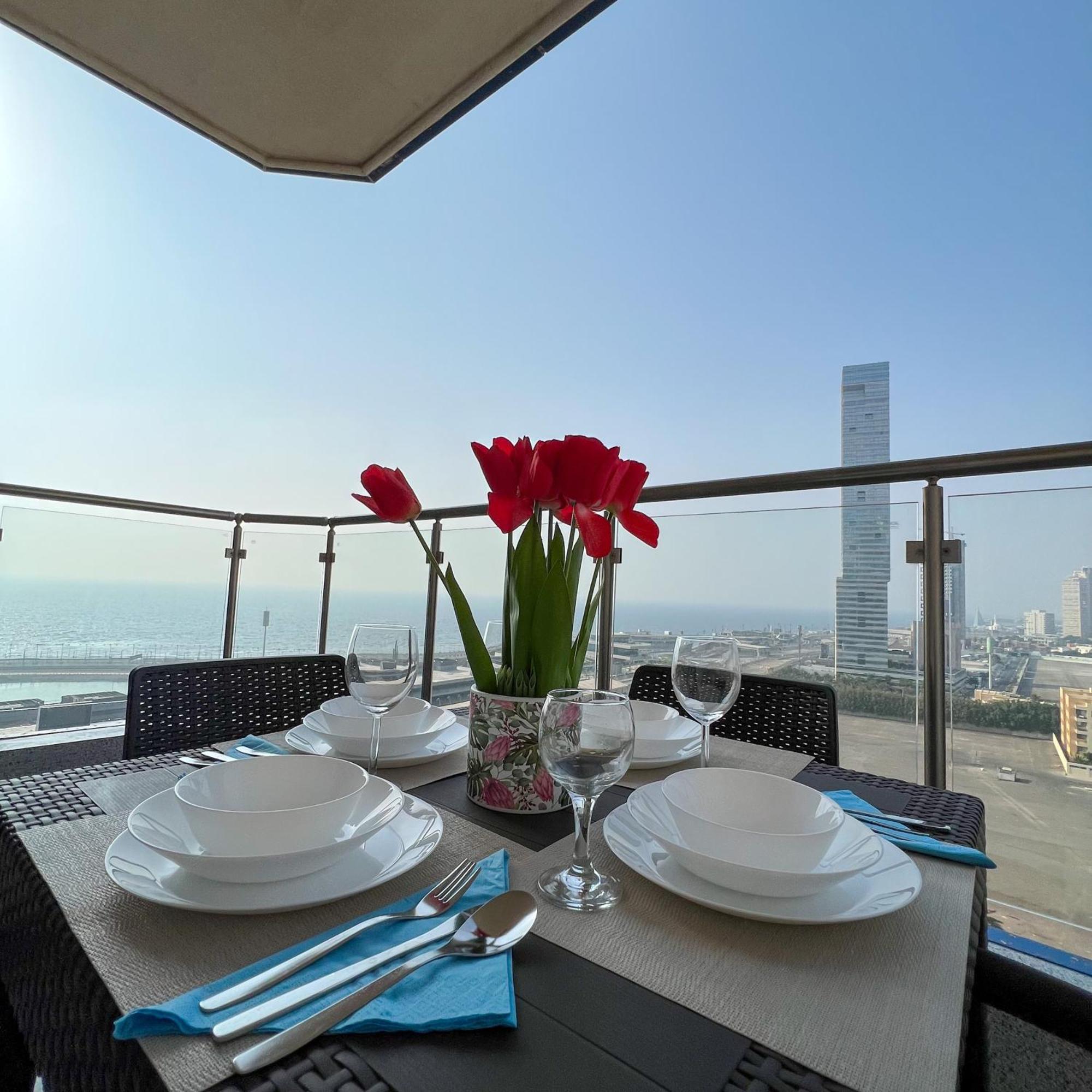 Almasarat Tower Sea View Apartment Jeddah Exterior photo