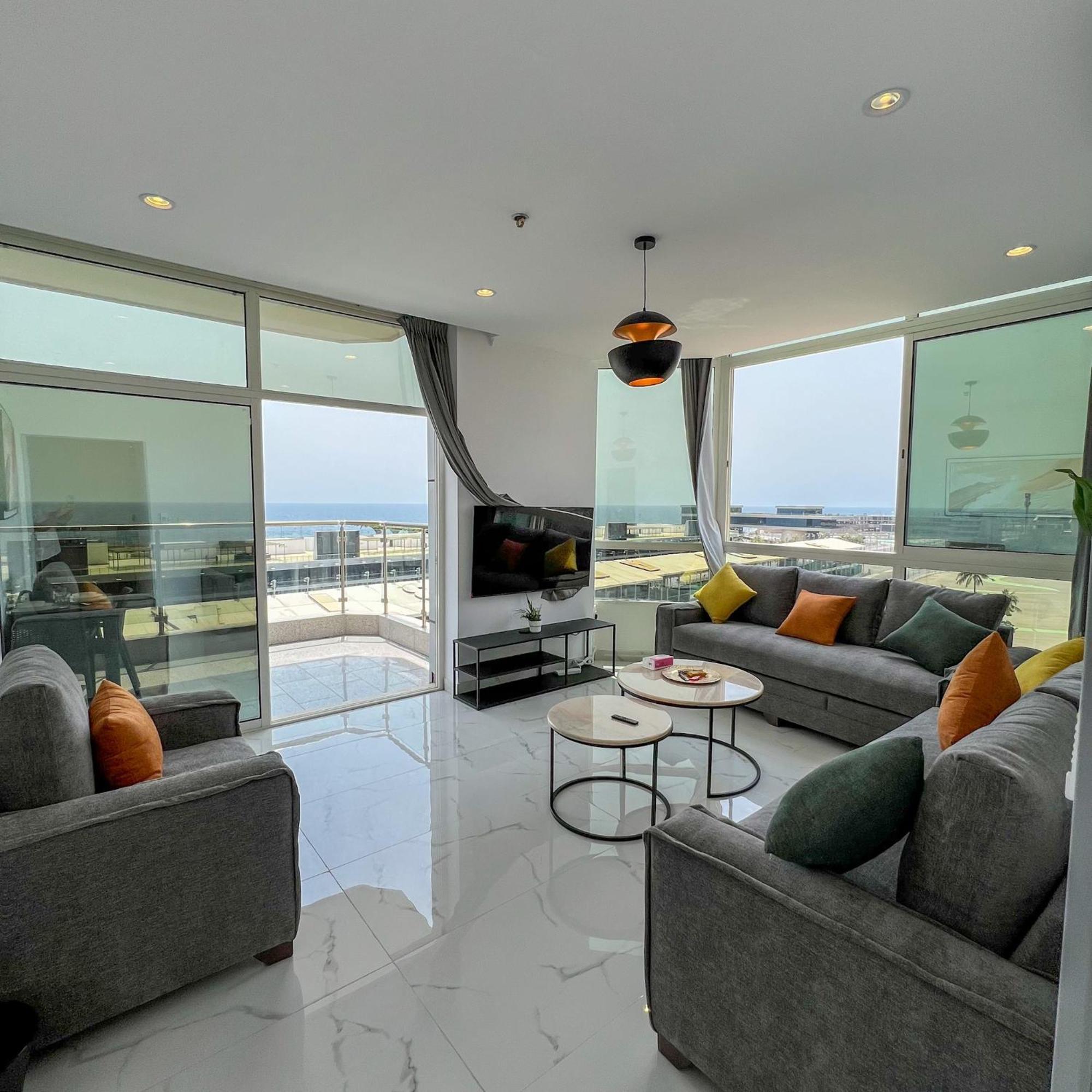 Almasarat Tower Sea View Apartment Jeddah Exterior photo